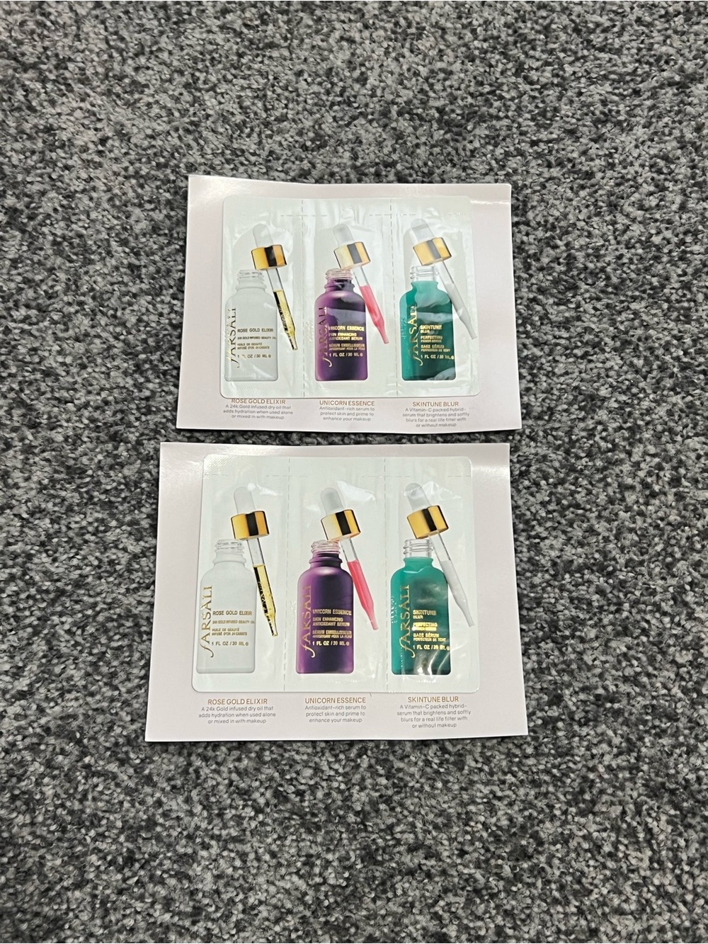 💋3/$15💋fARSALI Essence Beauty Oil Sample x2 NWT